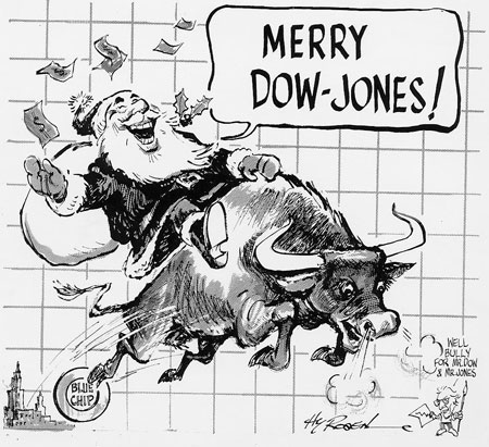 santa dow jones investwithalex